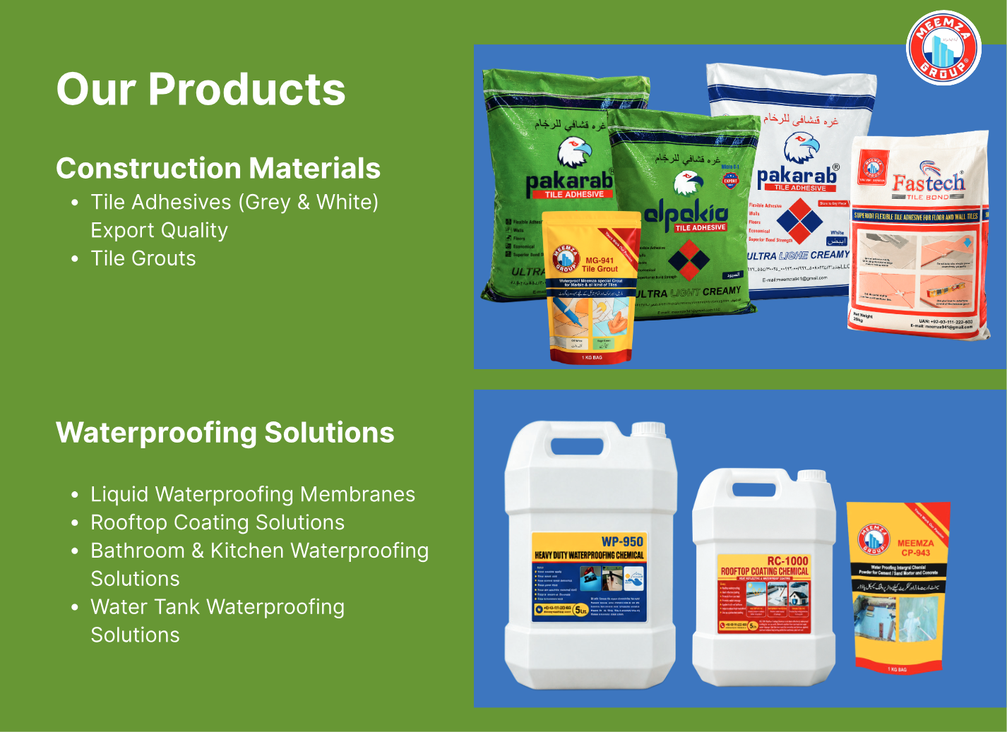 Meemza Chemicals profile page 7