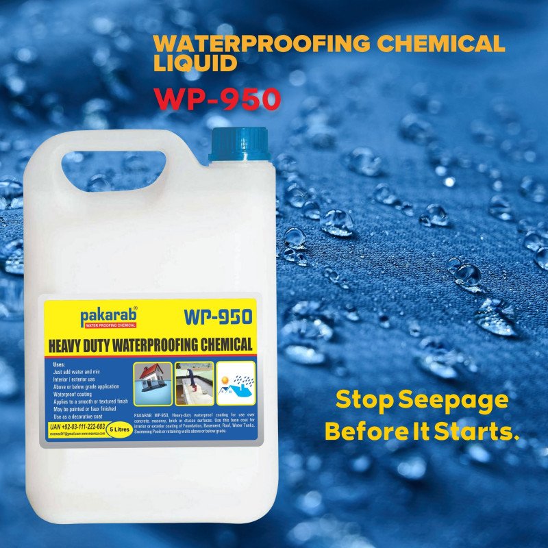 Waterproofing Chemical (Liquid) WP-950 5-litres