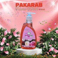 Pakarab Hand Wash Rose 370 ML (with Pure Rose Water)